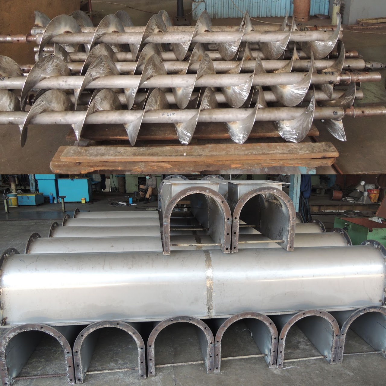 Design and build screw conveyor fabrication
